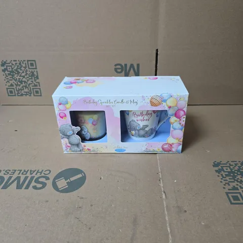 ME TO YOU BIRTHDAY GIFT SET CANDLE AND CUP BOXED