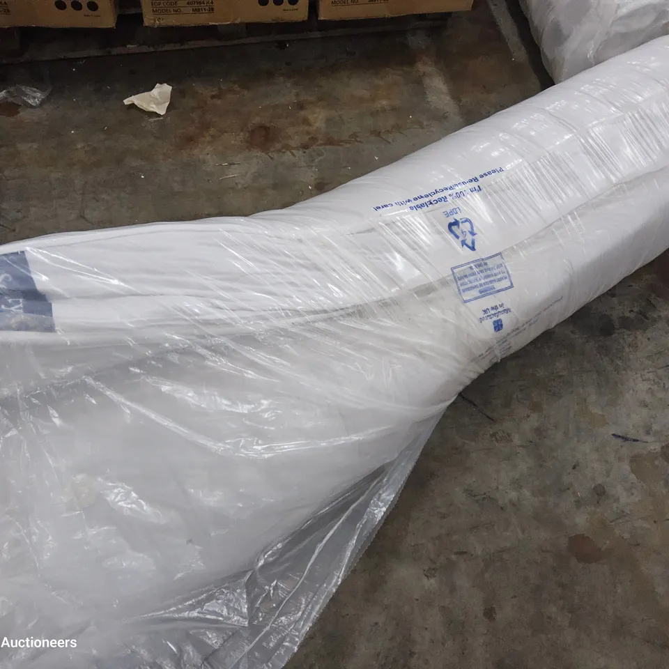 BAGGED & ROLLED 5' KINGSIZE AFIA SERENITY EGYPTIAN QUALITY COTTON MATTRESS 