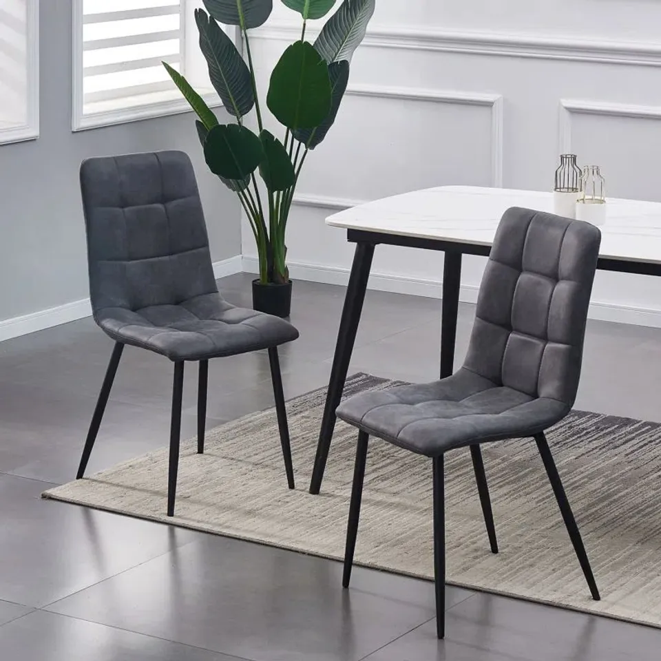 BOXED ALIASA UPHOLSTERED SIDE CHAIR (SET OF 2)