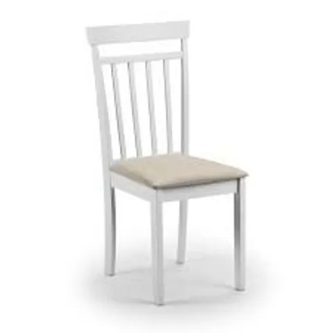 BOXED JULIAN BOWEN COAST DINING CHAIR - WHITE