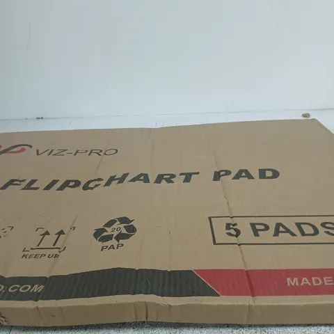 VIZ-PRO FLIPCHART PAD – BOXED, 5 PADS
