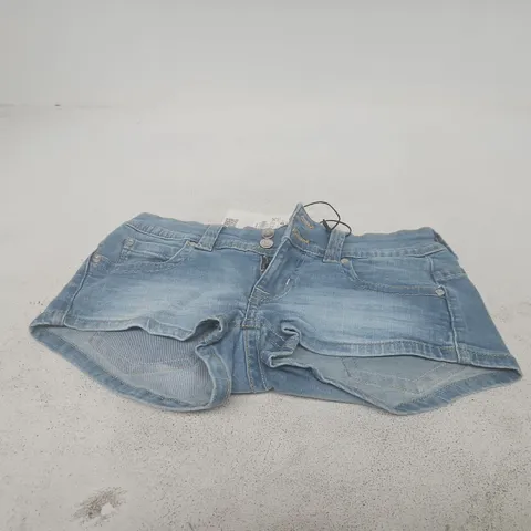 BERSHKA WOMEN'S DENIM SHORTS – UK 6 (EU 34)