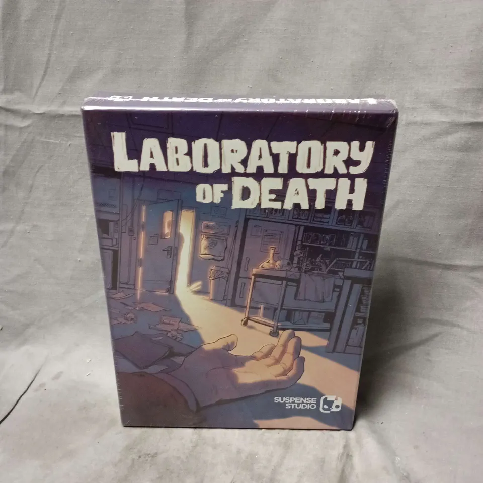 BOXED AND SEALED SUSPENSE STUDIO LABORATORY OF DEATH