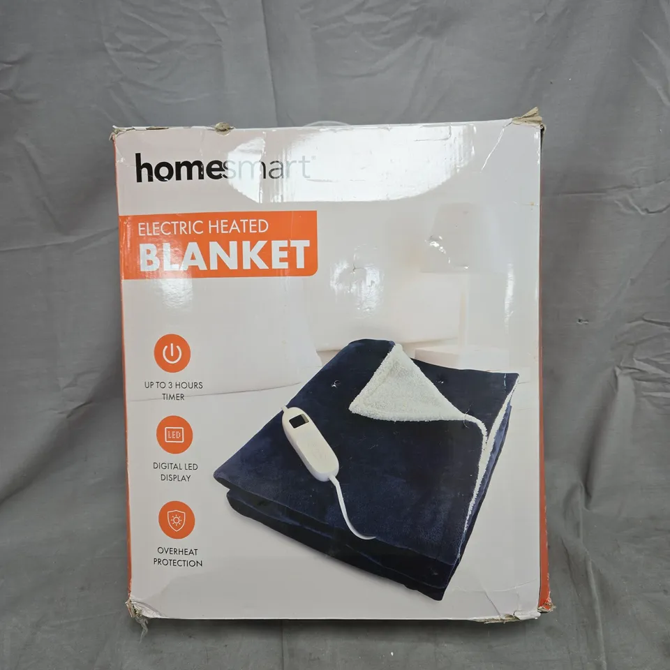 HOMESMART ELECTRIC HEATED BLANKET