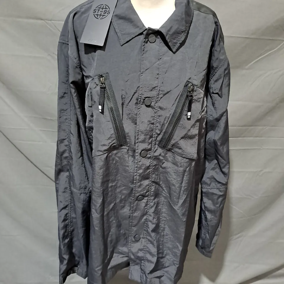 ST-95 PILOT OVERSHIRT IN BLACK SIZE XL