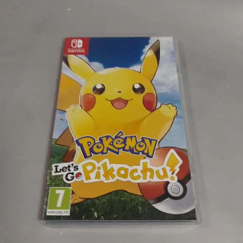 POKEMON LET'S GO PIKACHU FOR NINTENDO SWITCH