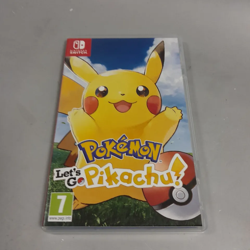 POKEMON LET'S GO PIKACHU FOR NINTENDO SWITCH 