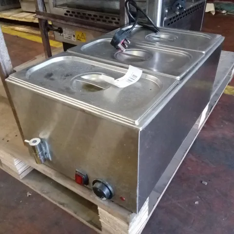 EBW001 COUNTERTOP WET BAIN MARIE WITH DRAIN TAP