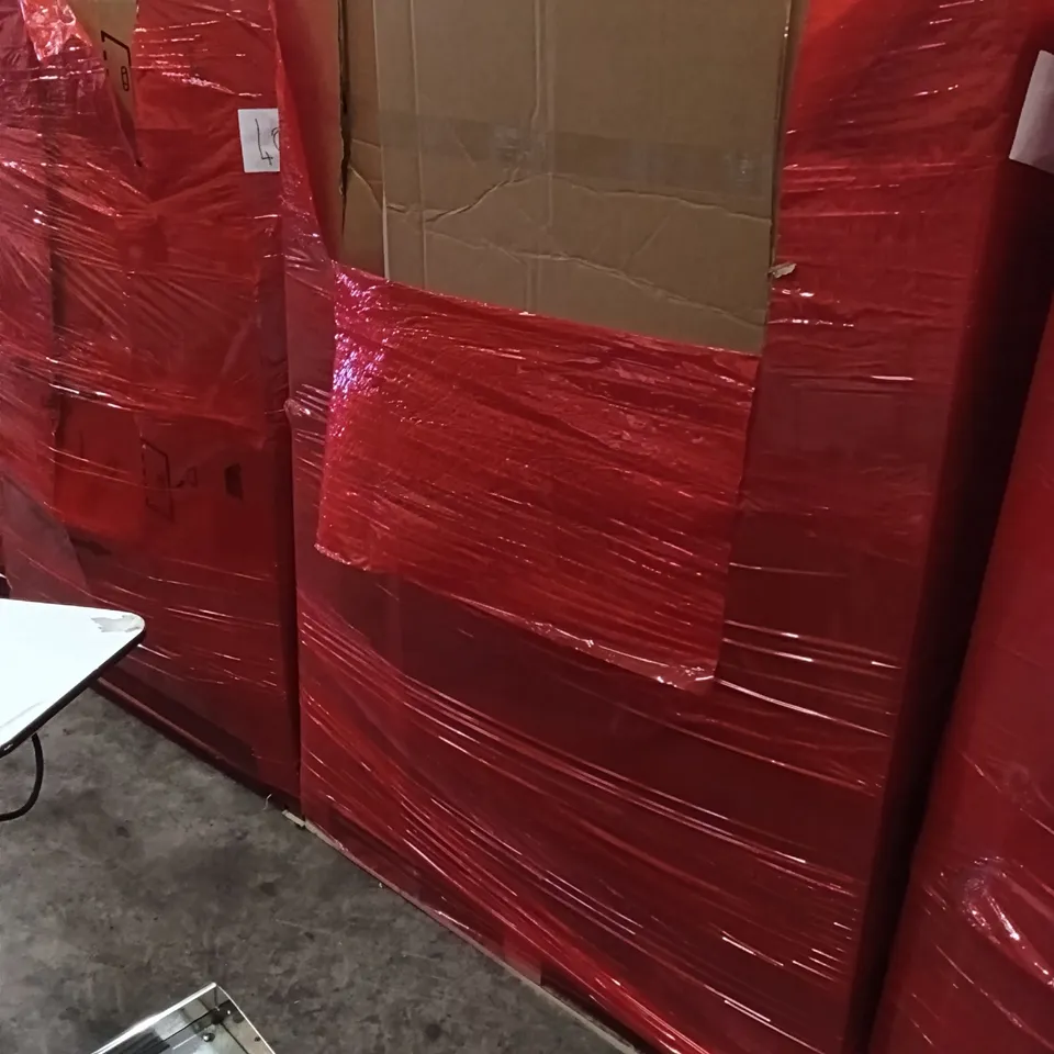 PALLET OF ASSORTED ITEMS INCLUDING - UMBRELLA, PLAYMAT, WALKING STICK