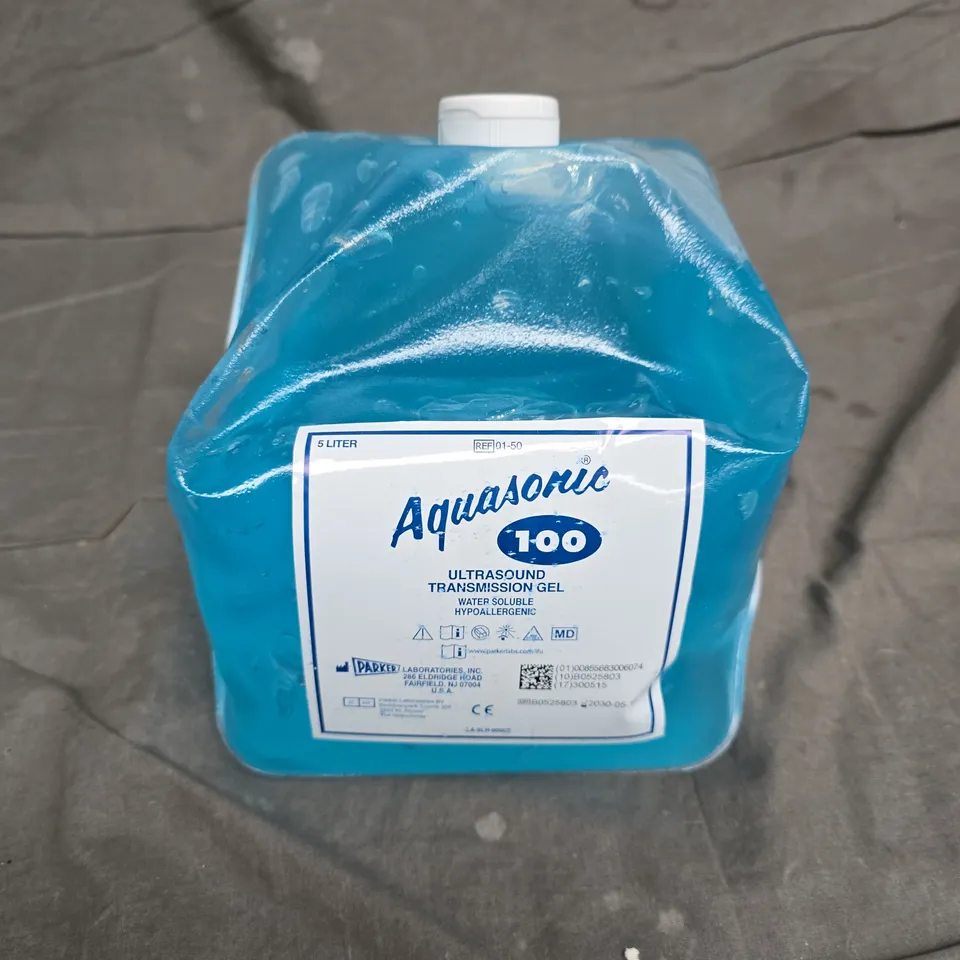 AQUASONIC 100 ULTRASOUND TRANSMISSION GEL – 5 LITRE
