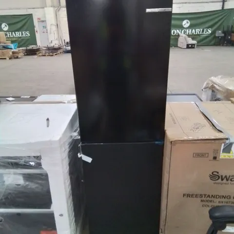 BOSCH 50/50 FROST FREE FRIDGE FREEZER - BLACK