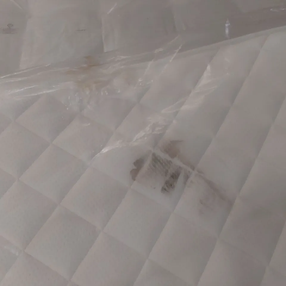 QUALITY BAGGED DOUBLE 135cm AIRSPRUNG LUXURY QUILTED MEDIUM MATTRESS