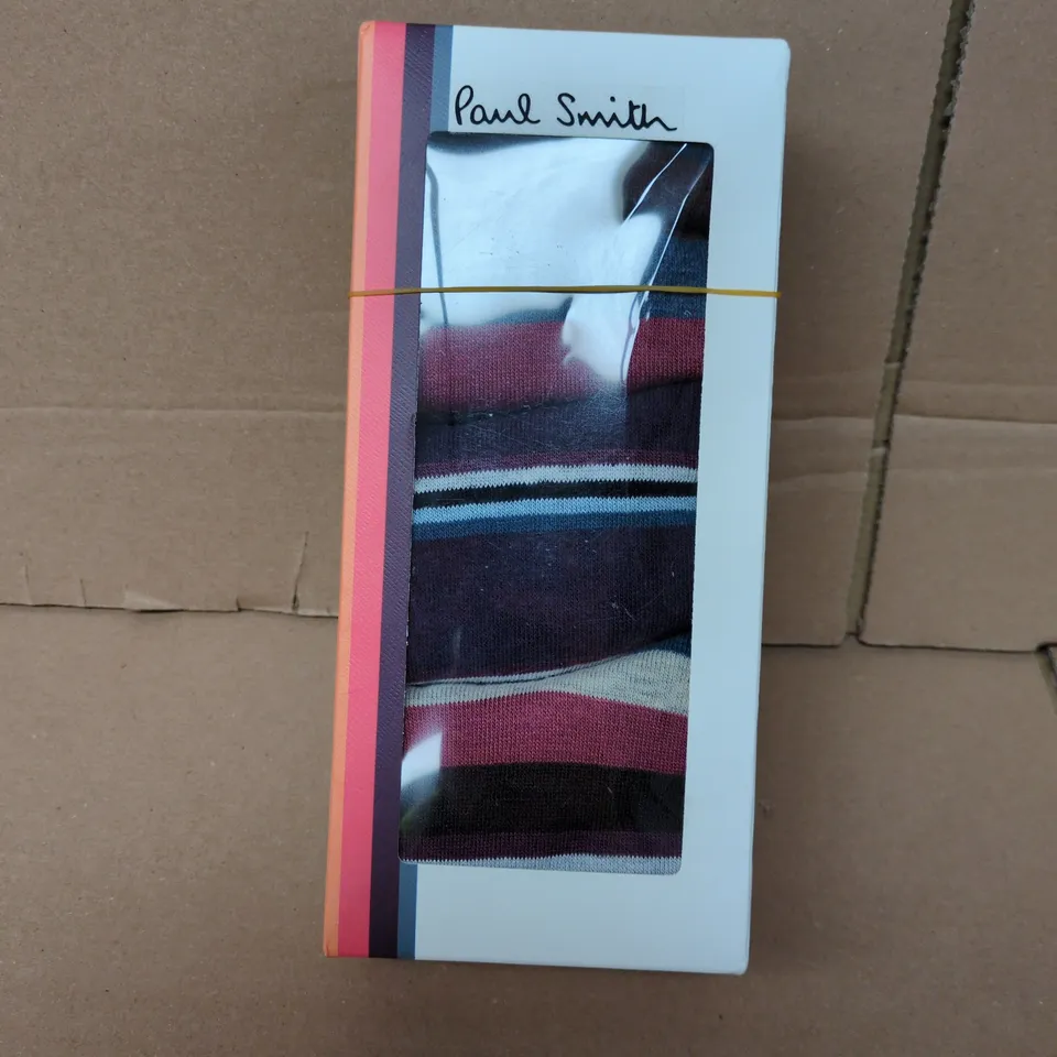 BOXED PAUL SMITH SOCK 3 PACK - SIZE 6-11