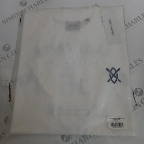 DAILY PAPER WHITE TEE SIZE L 
