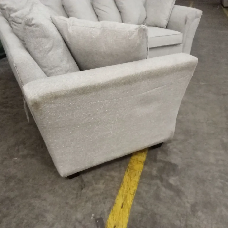 DURY CHUNKY WEAVE SCATTERBACK CORNER GROUP SOFA RRP £1149