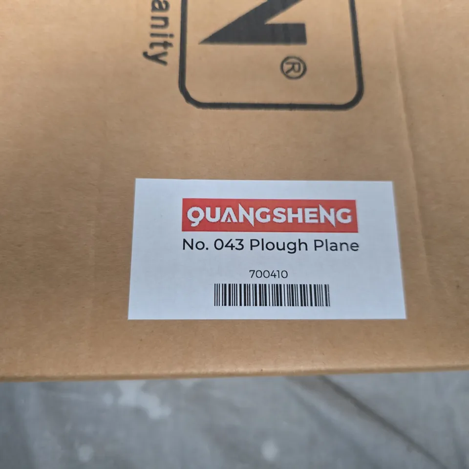 LUBAN NO.043 PLOUGH PLANE – WOODWORKING HAND TOOL (QUANGSHENG PACKAGING