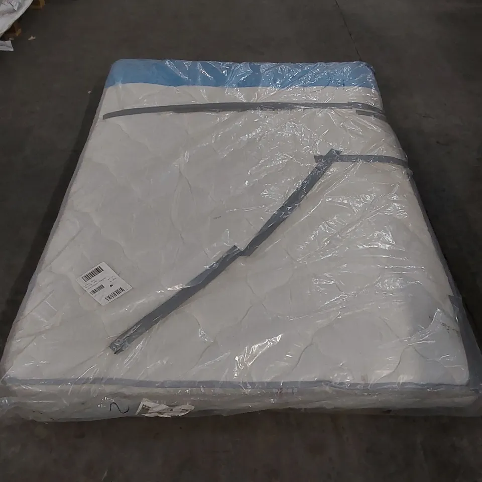 QUALITY BAGGED DOUBLE 135CM AIRSPRUNG MICROQUILT MATTRESS 