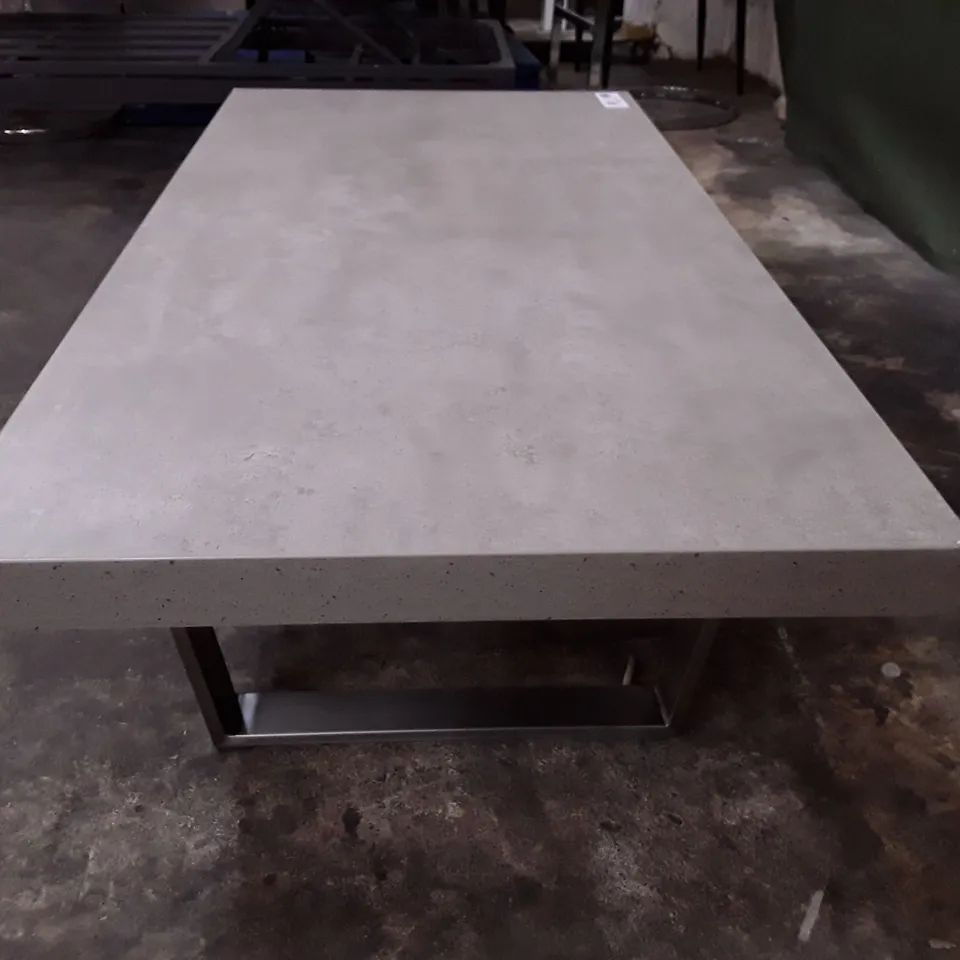 STONE EFFECT COFFEE TABLE