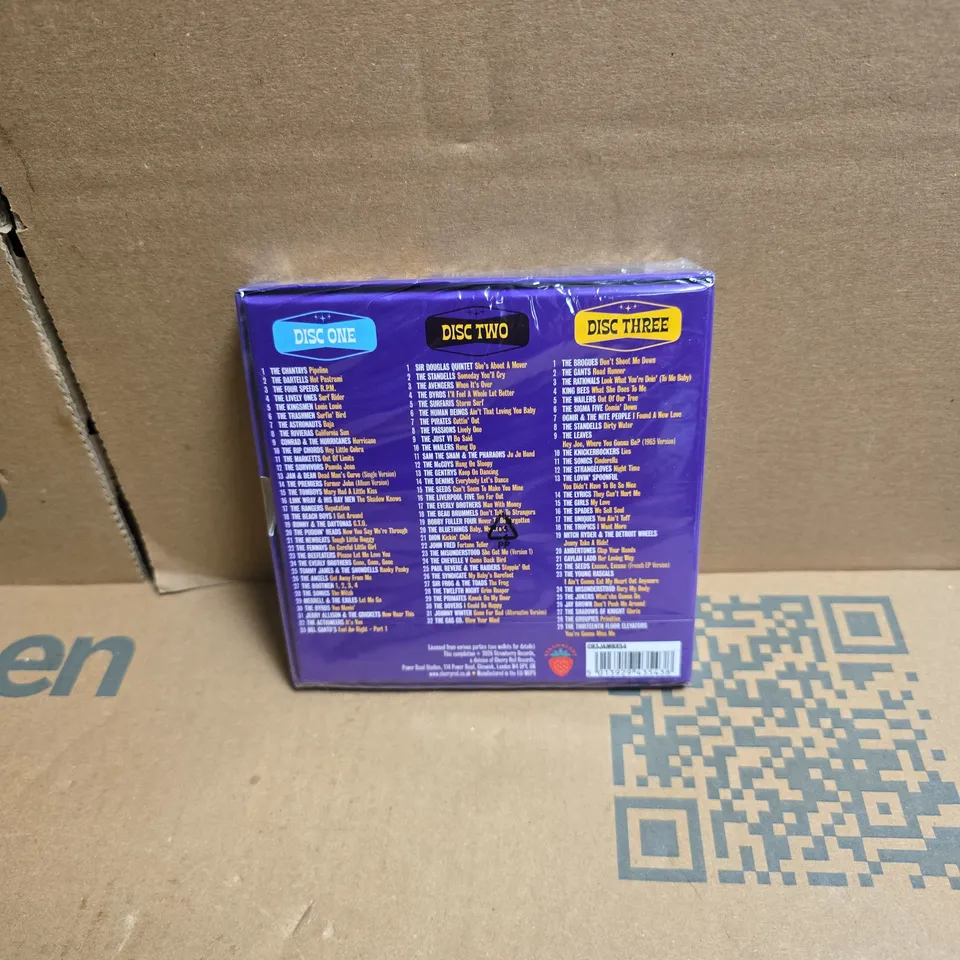 STEPPIN' OUT THE ROOTS OF GARAGE ROCK 1963 - 1965 3 CD COLLECTION SEALED