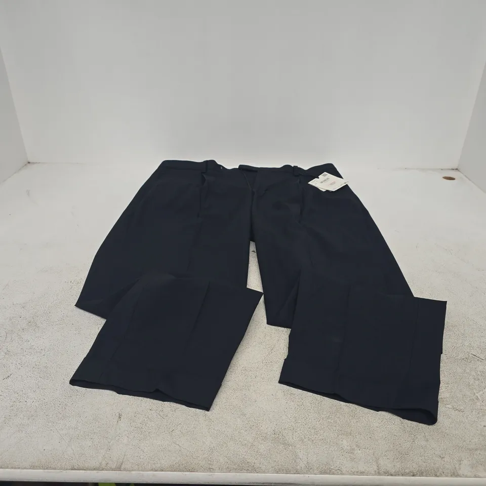 MANGO PANTALON 350 BOSTON NAVY TROUSERS – UK 34 (EU 44)