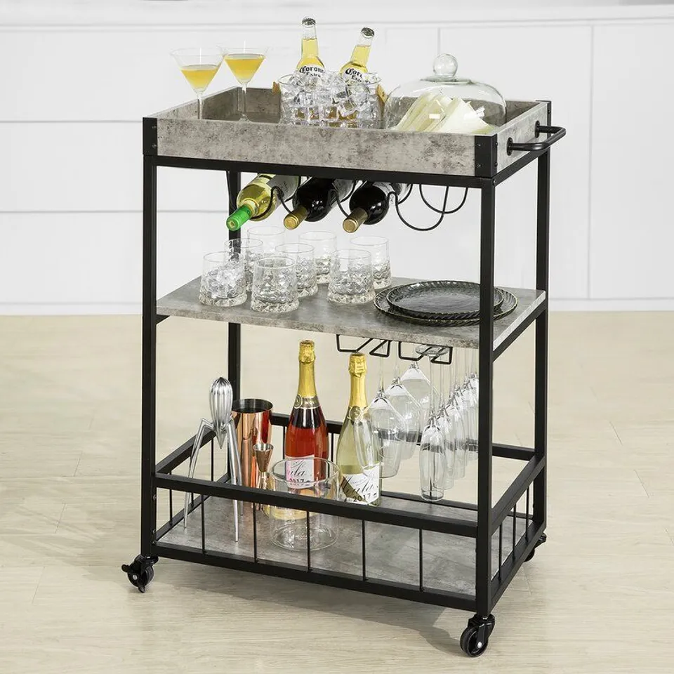 BOXED LOLETA SERVING CART