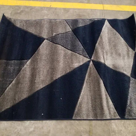 QUALITY DESIGNER ATHENS RUG IN NAVY - 120×170CM