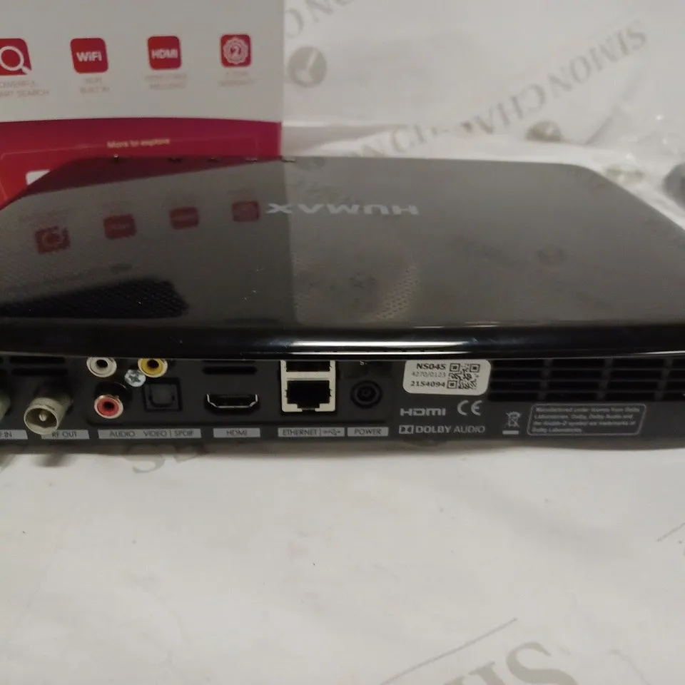 HUMAX FVP-5000T 500 GB FREEVIEW PLAY HD TV RECORDER, BLACK 