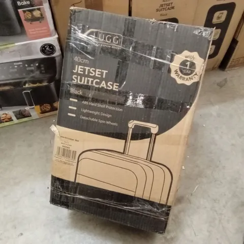 BOXED LUGG - 40CM JETSET SUITCASE BLACK