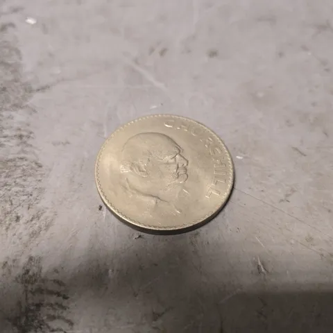 1965 BRITISH WINSTON CHURCHILL COIN ELIZABETH II