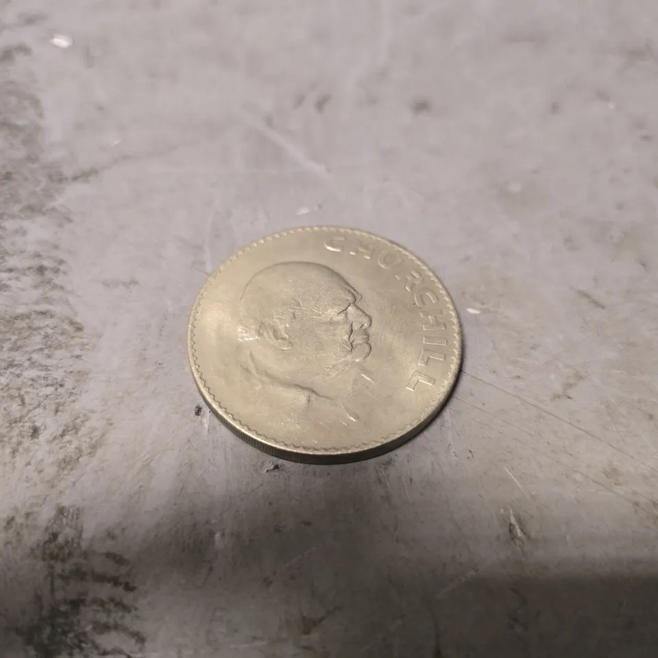 1965 BRITISH WINSTON CHURCHILL COIN ELIZABETH II