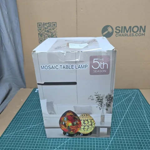MOSAIC TABLE LAMP - BOXED (THE 5TH SEASON)