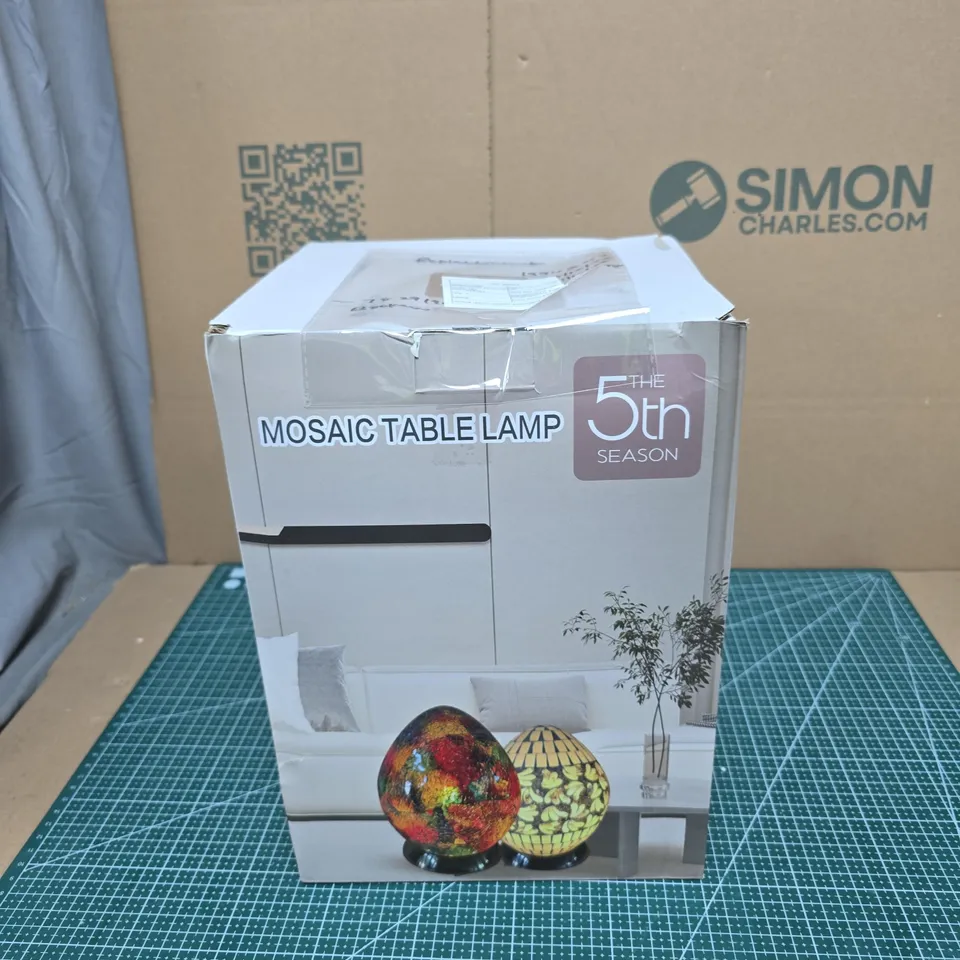 MOSAIC TABLE LAMP - BOXED (THE 5TH SEASON)