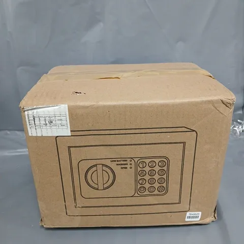 ELECTRONIC SAFE BOX WITH PROGRAMMABLE KEYPAD