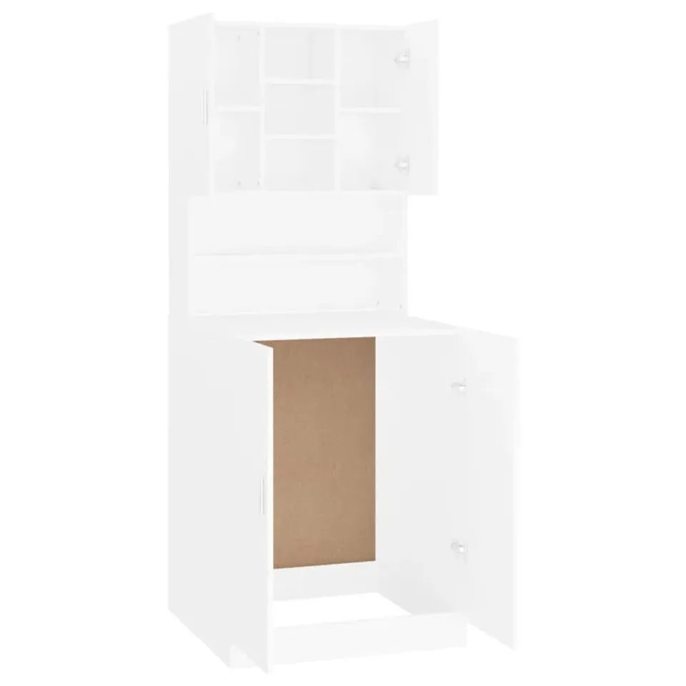 BOXED GORAS 71cm W X 181.5cm X 72cm D FREE-STANDING BATHROOM CABINET (2 BOXES)