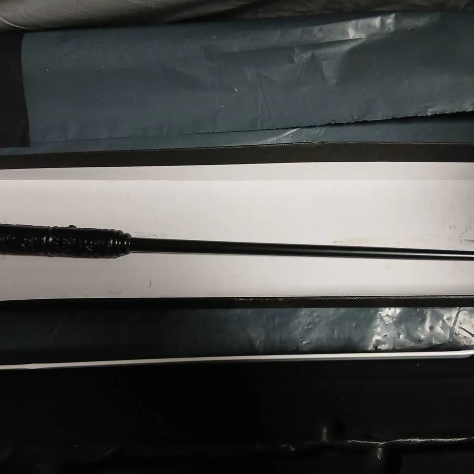 BLACK MAGIC WAND PROP IN BOX – ORNATE CARVED HANDLE