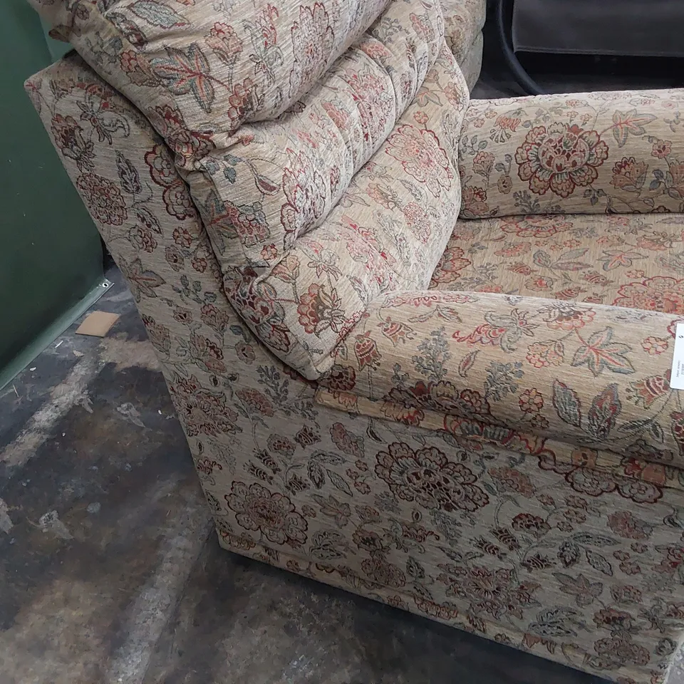 QUALITY BRITISH DESIGNER G PLAN MALVERN EASY CHAIR CONISTON ANTIQUE FABRIC 