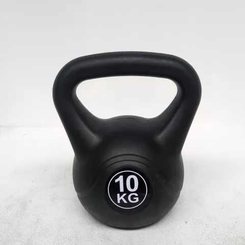 10KG BLACK KETTLEBELL FITNESS