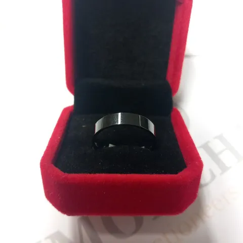 BERING BLACK CERAMIC INNER RING SIZE 8