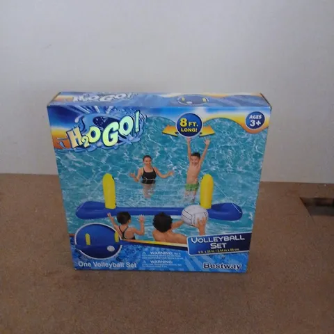 BESTWAY H2GO! POOL VOLLEYBALL SET – 8 FT, BOXED (AGES 3+)