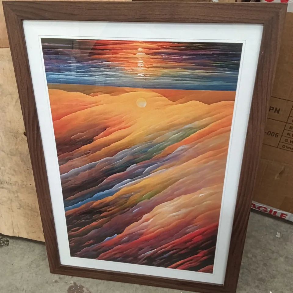 SUNSET PICTURE FOR HOME DECOR