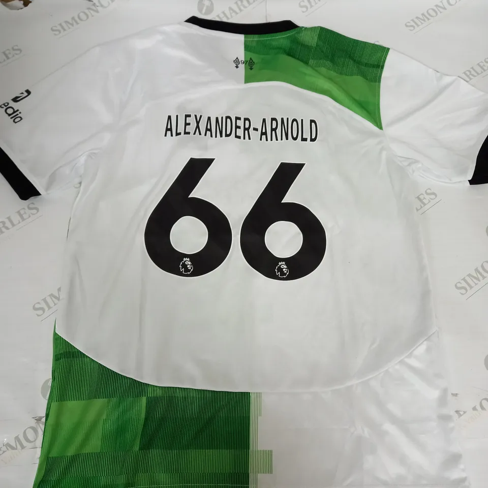 LIVERPOOL AWAY SHIRT & SHORTS - '66 ALEXANDER-ARNOLD' - MEDIUM