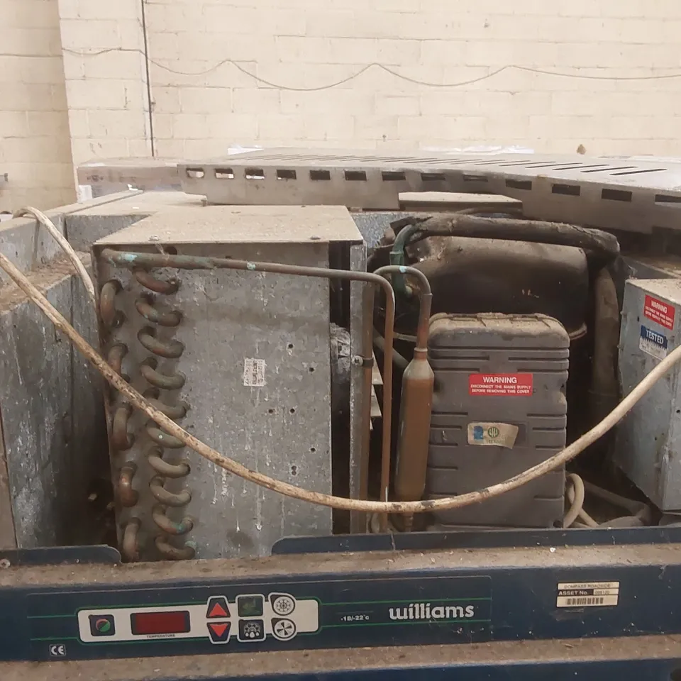 WILLIAMS STAINLESS STEEL COMMERCIAL UPRIGHT FREEZER