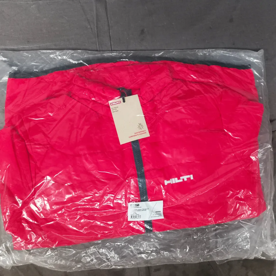 BAGGED HILTI WOMEN'S DOWN JACKET IN RED SIZE SMALL