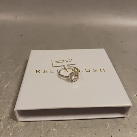 BELLAPLUSH SQUARE STONE LONDON RING 