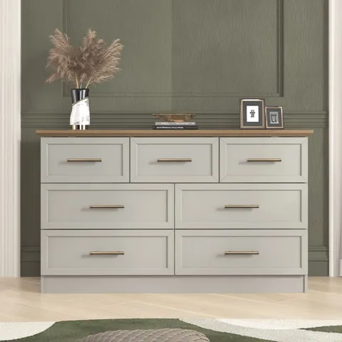 BOXED CLEVERTON 7 DRAWER CHEST 