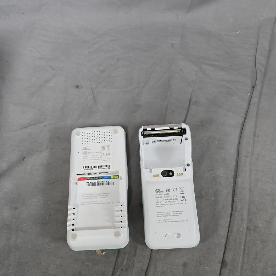 DOJO A920 CARD PAYMENT TERMINAL WITH DOCKING STATION