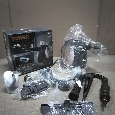BOXED TOWER RHS10 HANDHELD STEAM CLEANER 