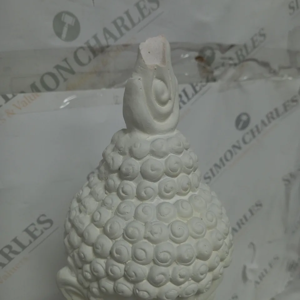 KELLY HOPPEN INDOOR OUTDOOR LARGE BUDDHA STATUE - WHITE