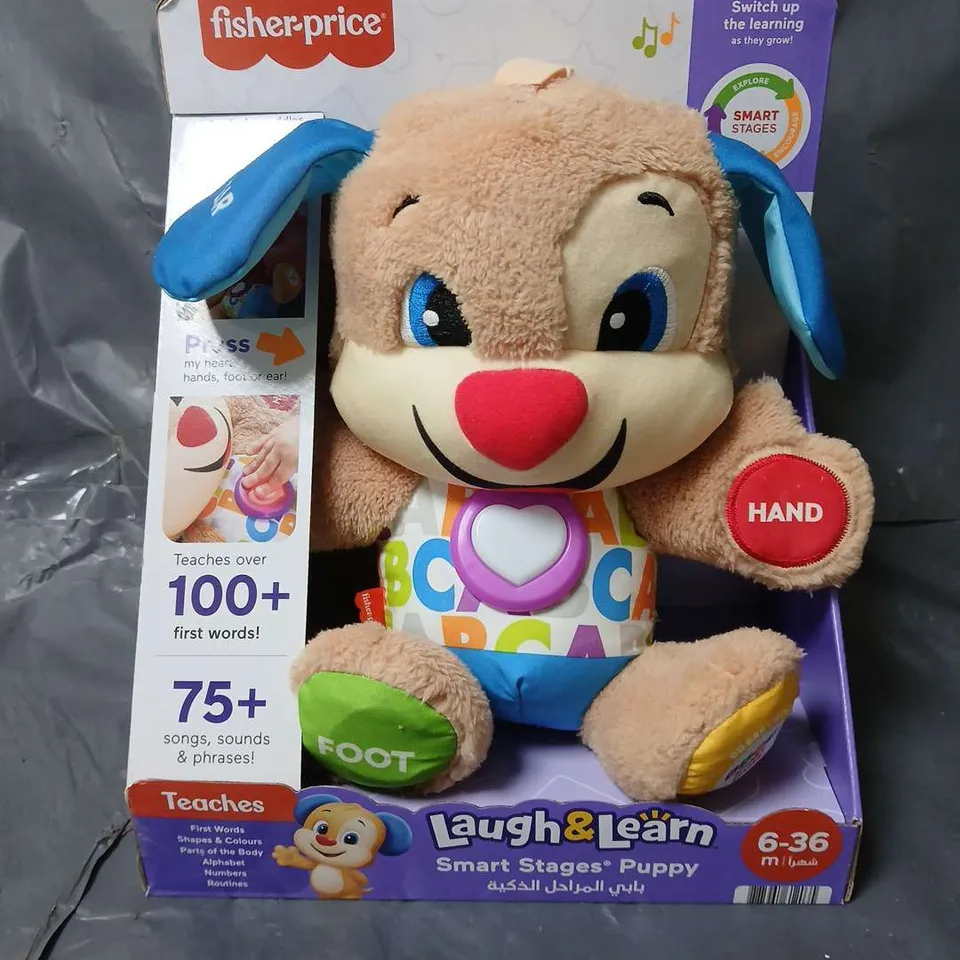 FISHER PRICE LAUGH N LEARN SMART STAGES PUPPY