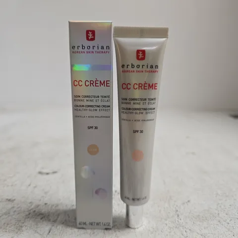 ERBORIAN CC CRÈME SPF30 – COLOUR-CORRECTING CREAM (HEALTHY GLOW EFFECT), 40ML